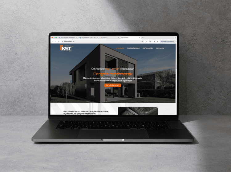 karishadetech.hu – weboldal referencia munka