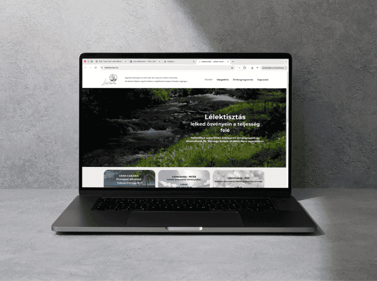 lelektisztas.hu – weboldal referencia munka