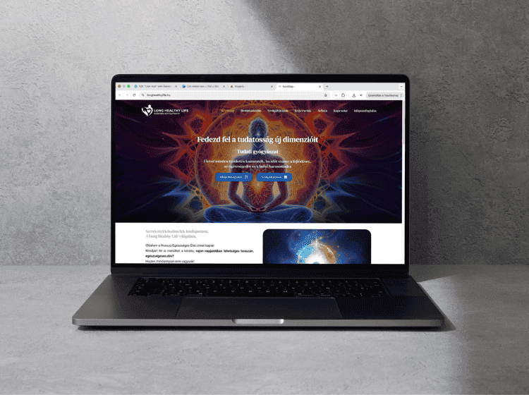 longhealthylife.hu – weboldal referencia munka