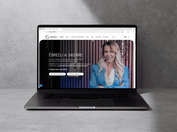 nagycynthia.hu – Kiss-Holhós Webdesign referencia munka
