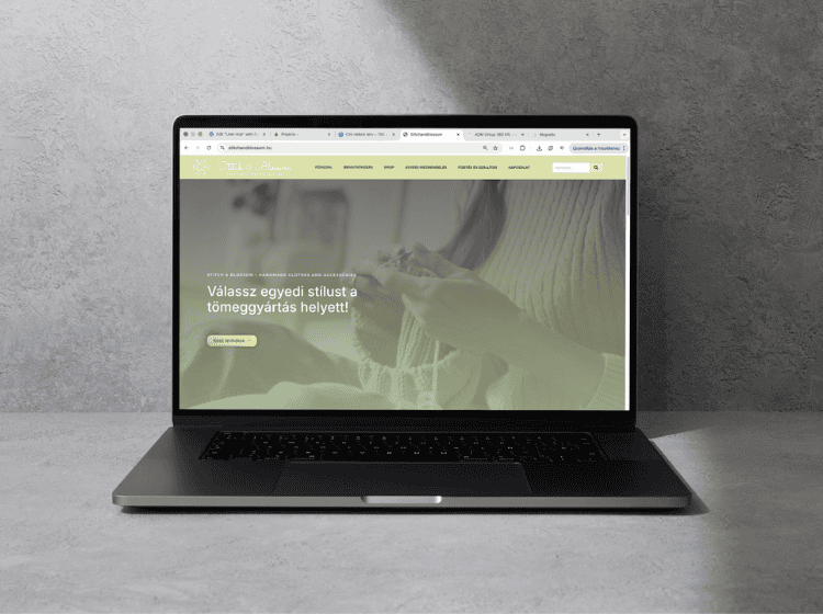 stitchandblossom.hu – weboldal referencia munka