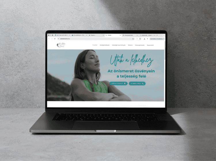 utakalelkedhez.hu – weboldal referencia munka