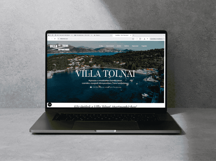 villatolnai.com – weboldal referencia munka